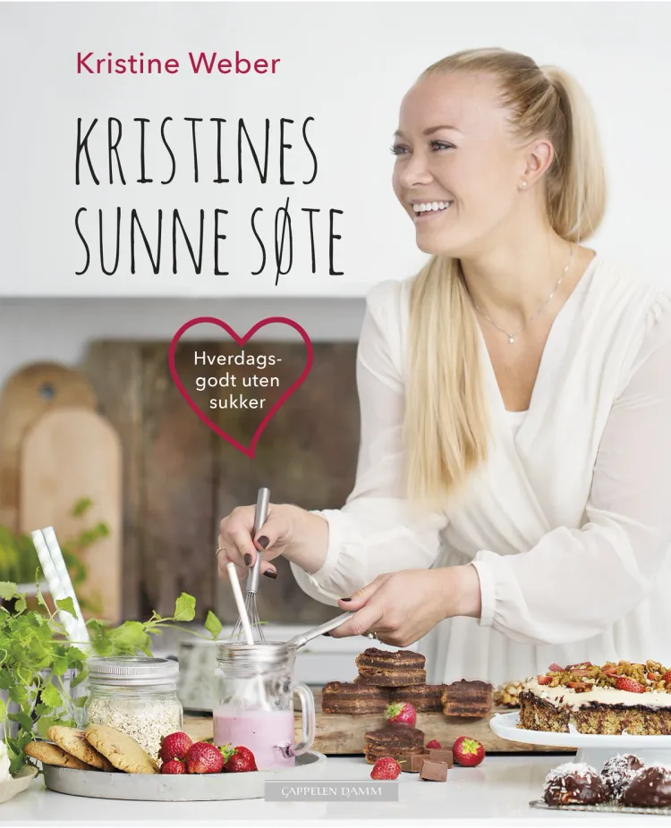 Omslag Kristines sunne søte av Kristine Weber (Innbundet)