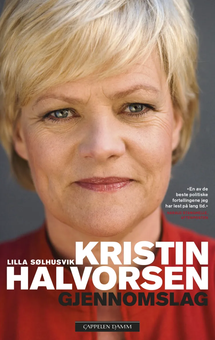 Omslag Kristin Halvorsen av Lilla Sølhusvik (Heftet)