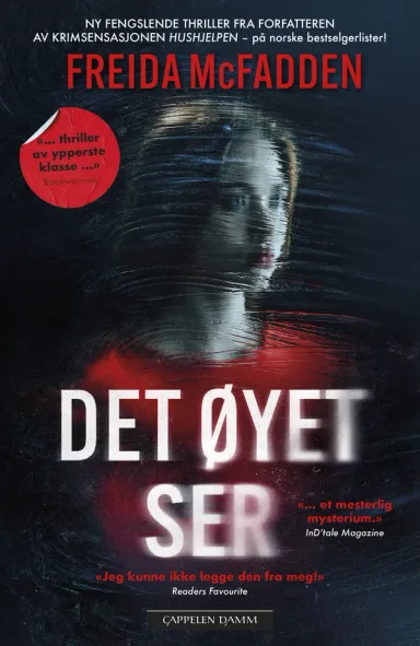 Omslag Det øyet ser av Freida McFadden (Heftet)