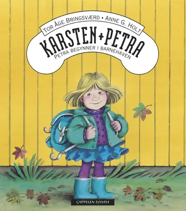 Omslag Petra begynner i barnehave av Tor Åge Bringsværd (Ebok)