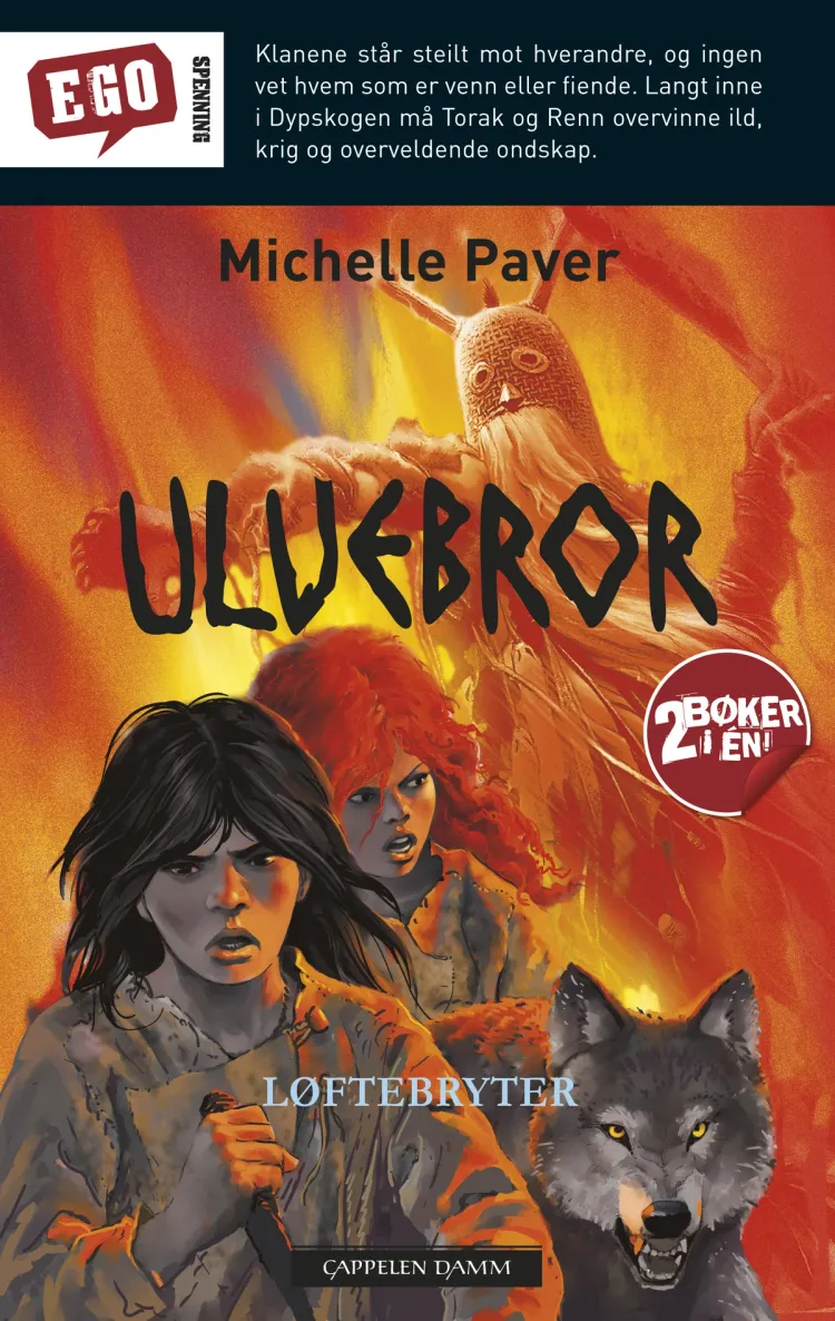 Omslag Løftebryter / Spøkelsesjeger av Michelle Paver (Heftet)