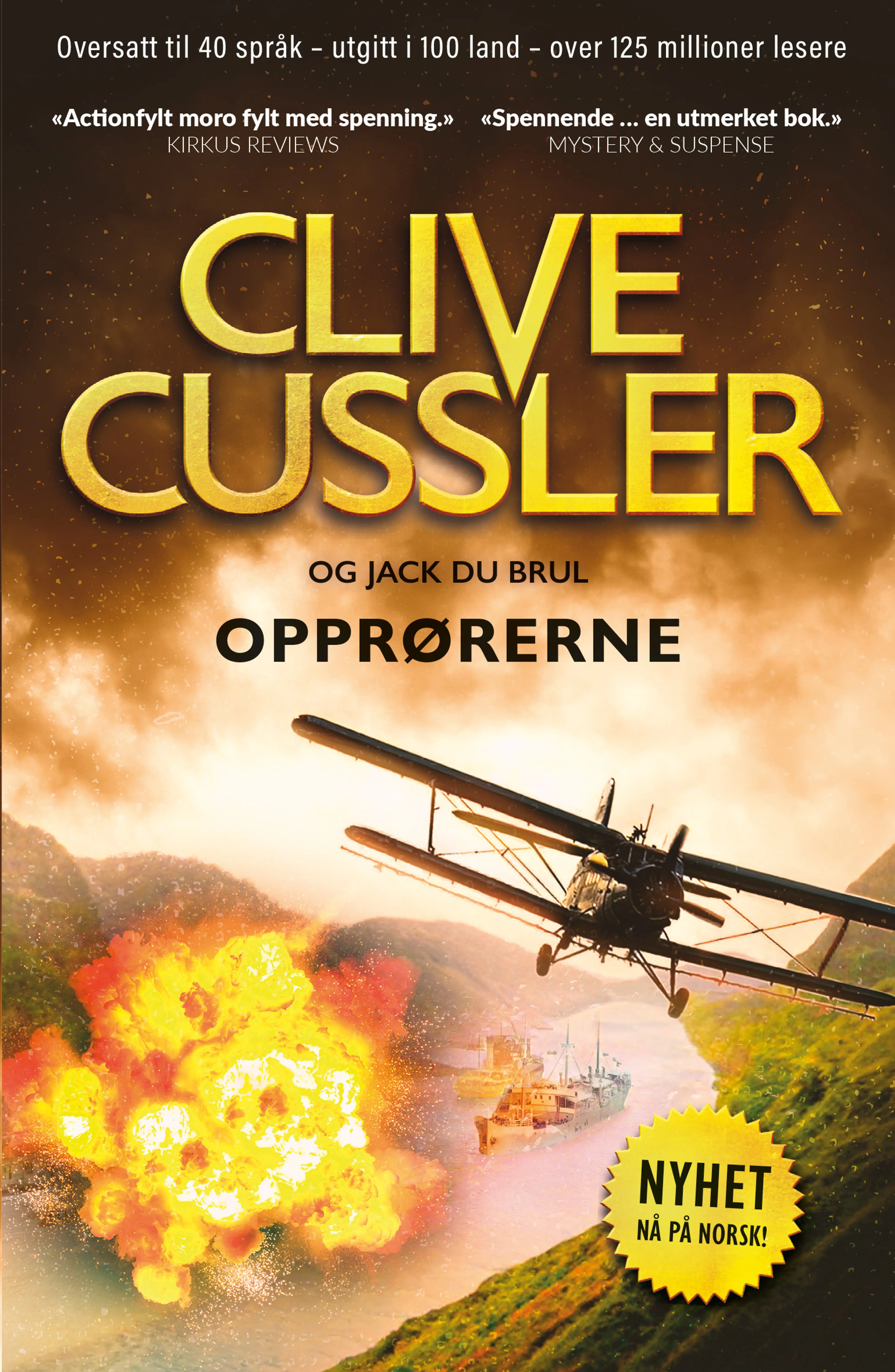 Omslag Opprørerne av Clive Cussler (Ebok)
