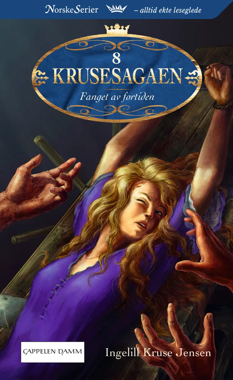 Omslag Fanget av fortiden av Ingelill Kruse Jensen (Ebok)