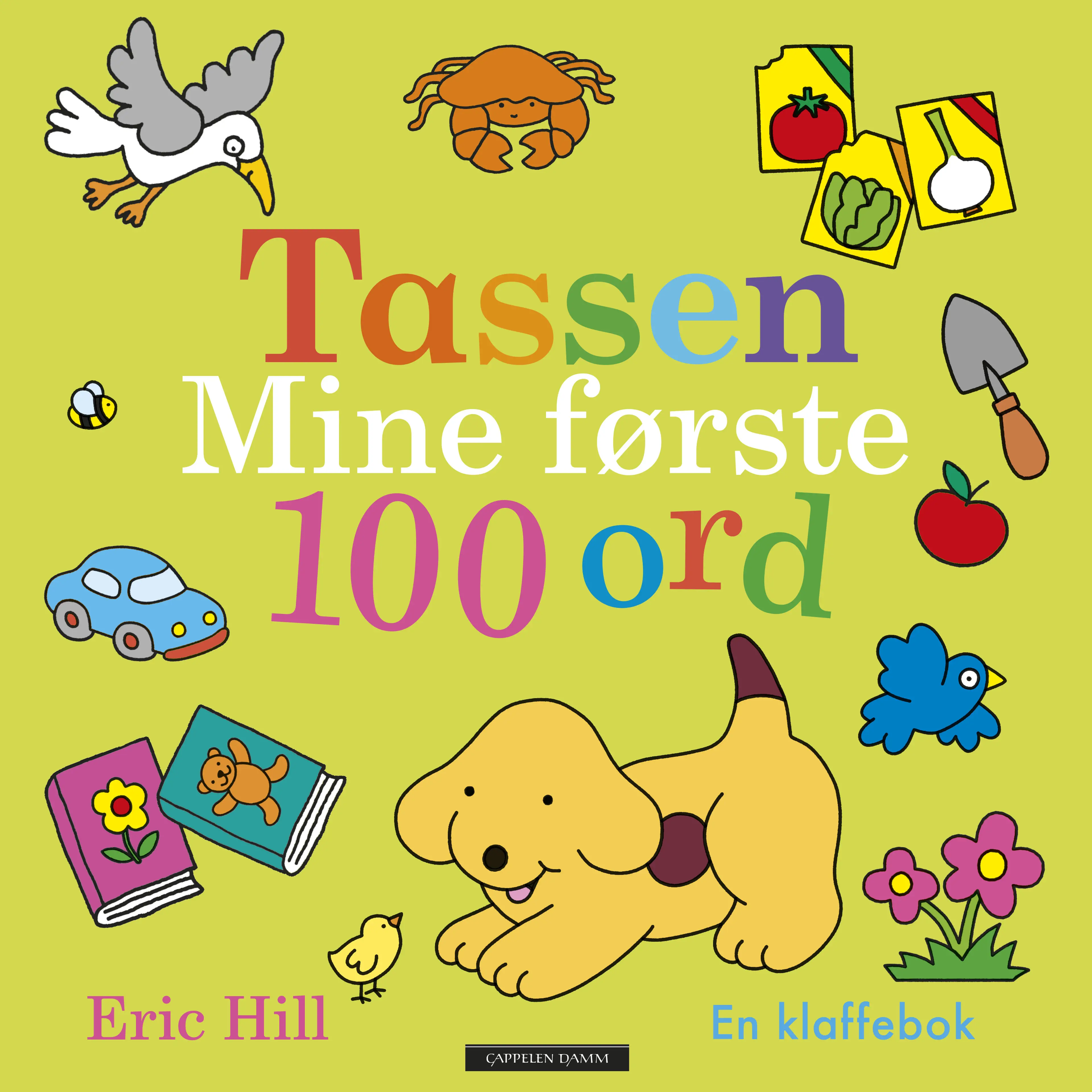 Omslag Tassen – Mine første 100 ord av Eric Hill (Innbundet)