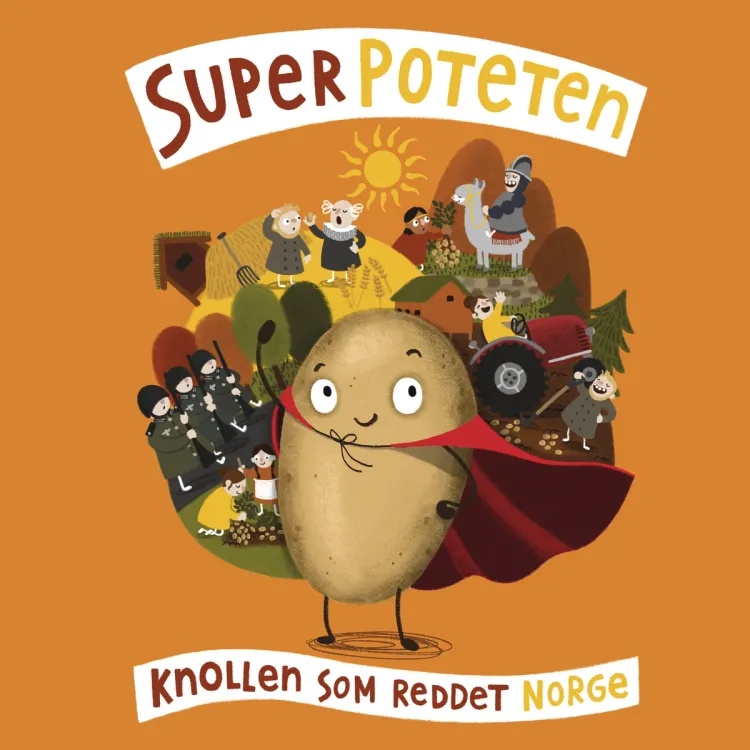 Omslag Superpoteten av Lise Osvoll (Lydbok)