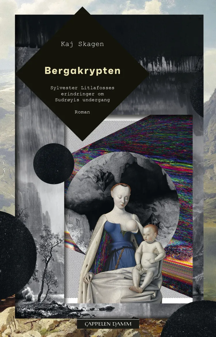 Omslag Bergakrypten av Kaj Skagen (Innbundet)