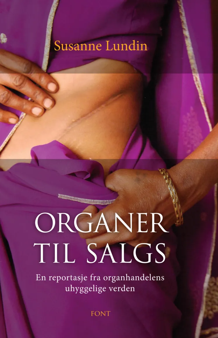 Omslag Organer til salgs av Susanne Lundin (Innbundet)