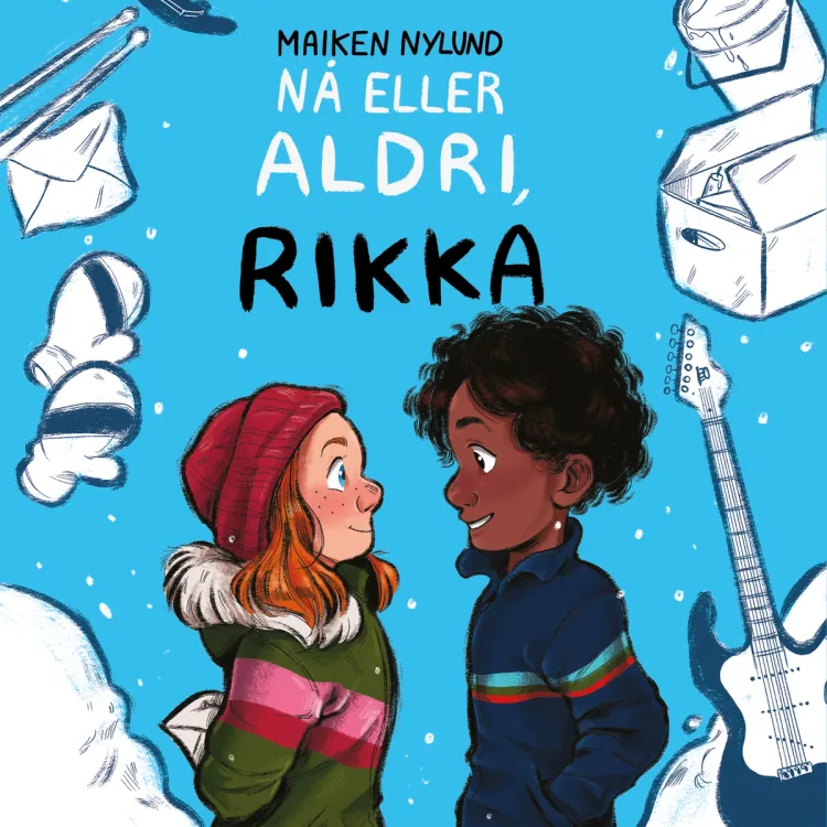 Omslag Nå eller aldri, Rikka av Maiken Nylund (Lydbok)