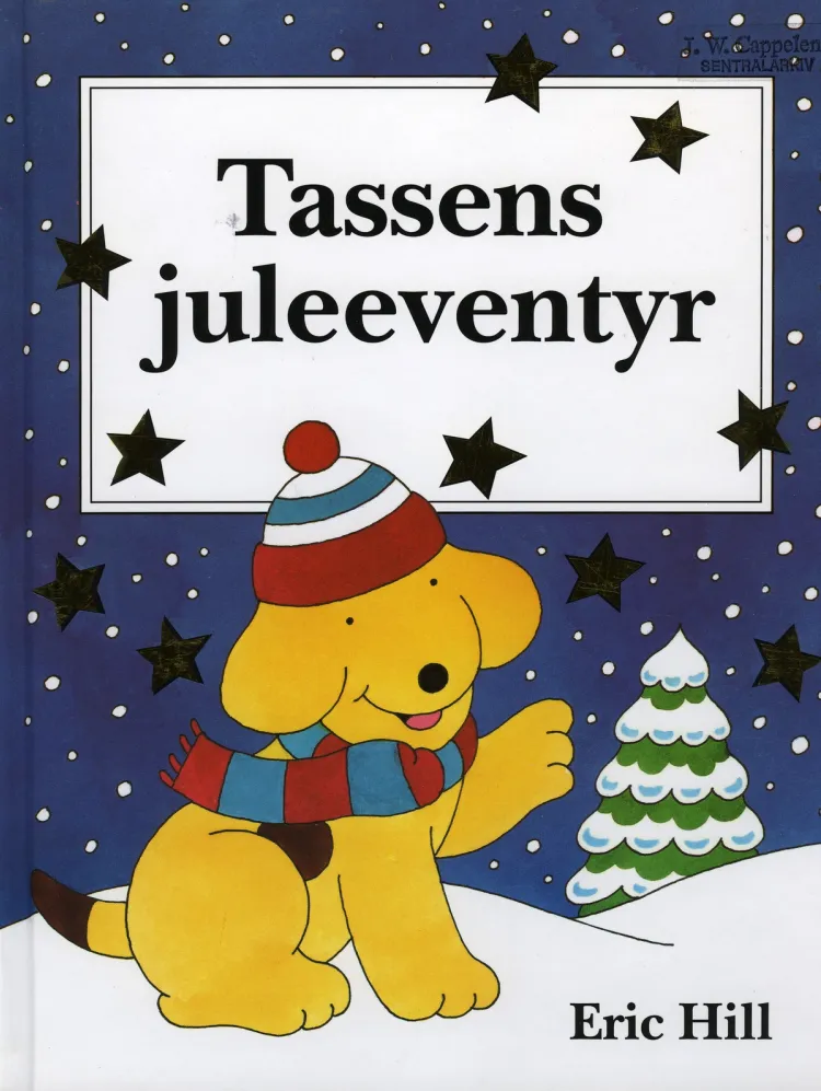 Omslag Tassens juleeventyr av Eric Hill (Innbundet)