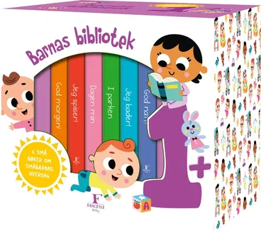 Omslag Barnas bibliotek 1+ av Tiago Americo (Innbundet)