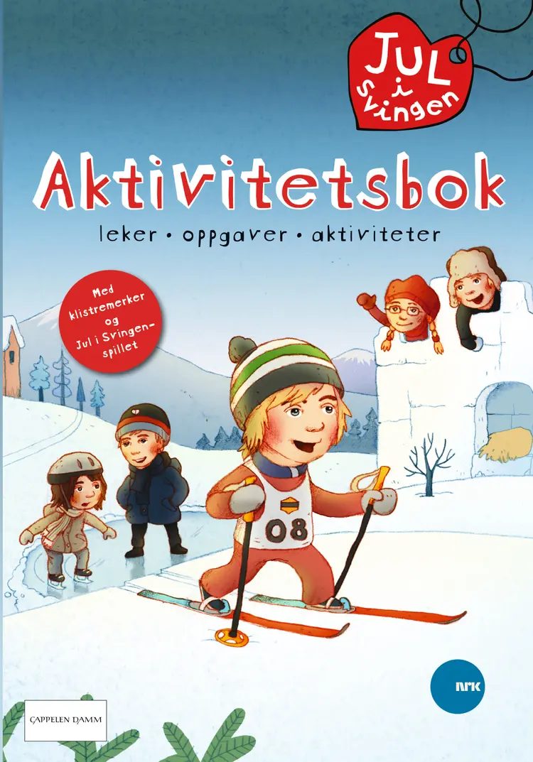 Omslag Jul i Svingen Aktivitetsbok av NRK (Heftet)