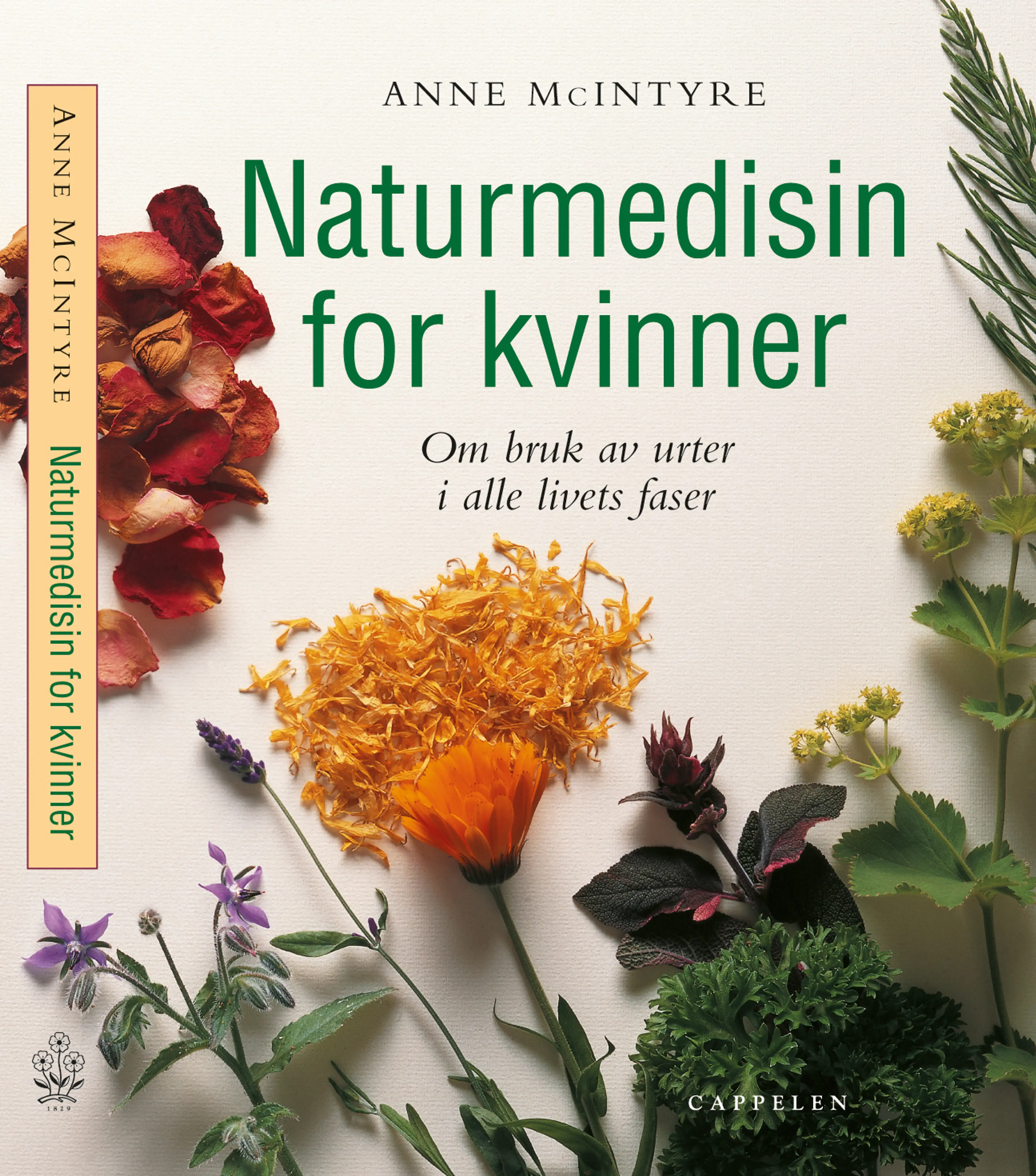 Omslag Naturmedisin for kvinner av Anne McIntyre (Heftet)