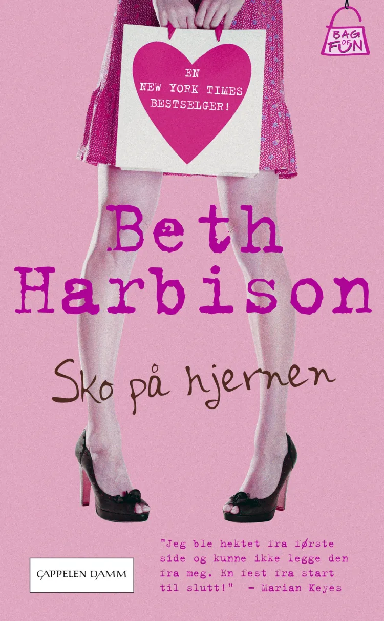 Omslag Sko på hjernen av Beth Harbison (Heftet)