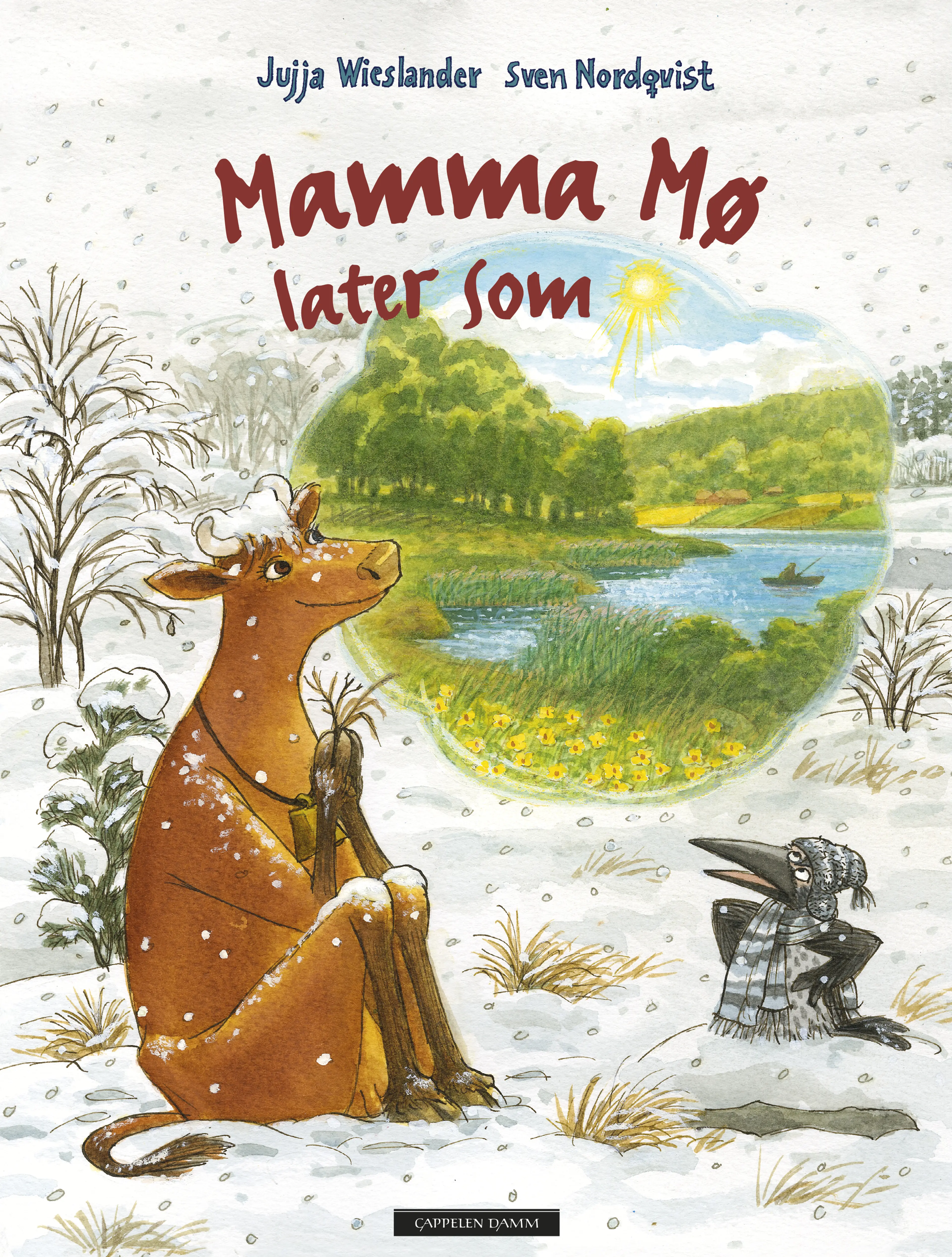 Omslag Mamma Mø later som av Jujja Wieslander (Innbundet)