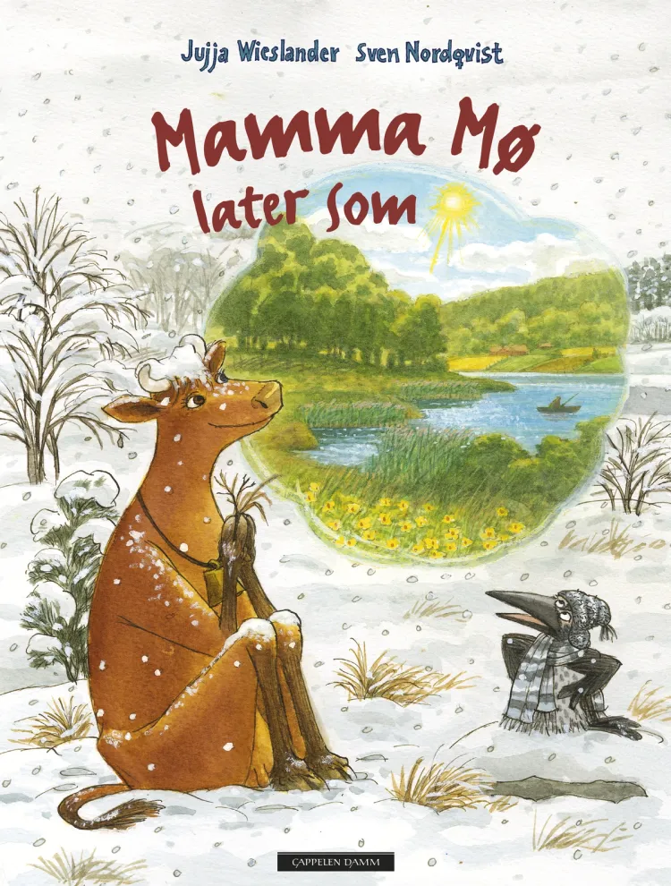 Omslag Mamma Mø later som av Jujja Wieslander (Innbundet)