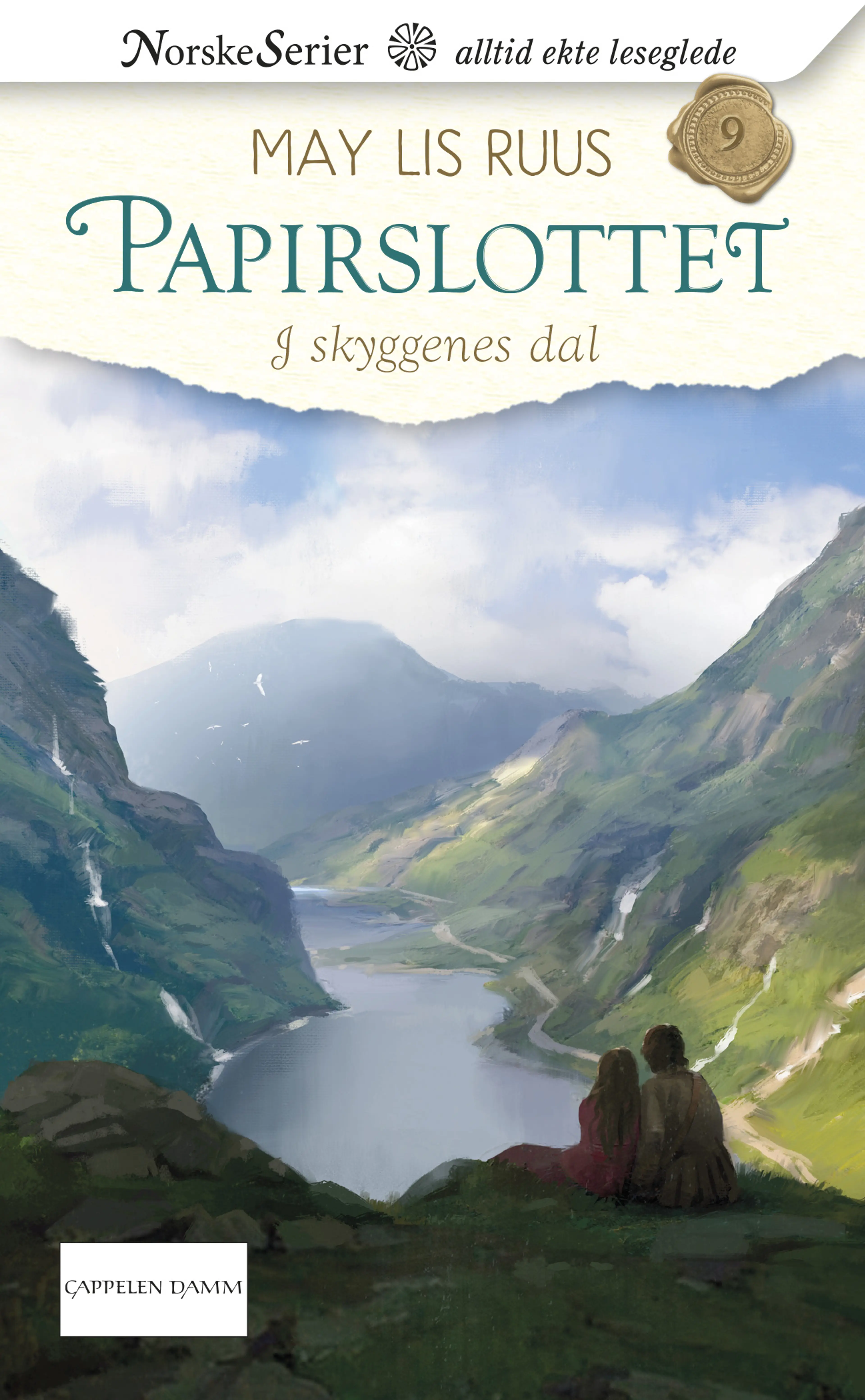 Omslag I skyggenes dal av May Lis Ruus (Heftet)