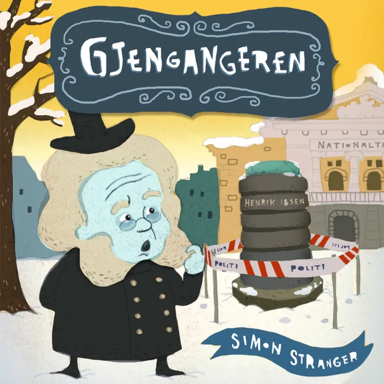 Omslag Gjengangeren av Simon Stranger (Lydbok)