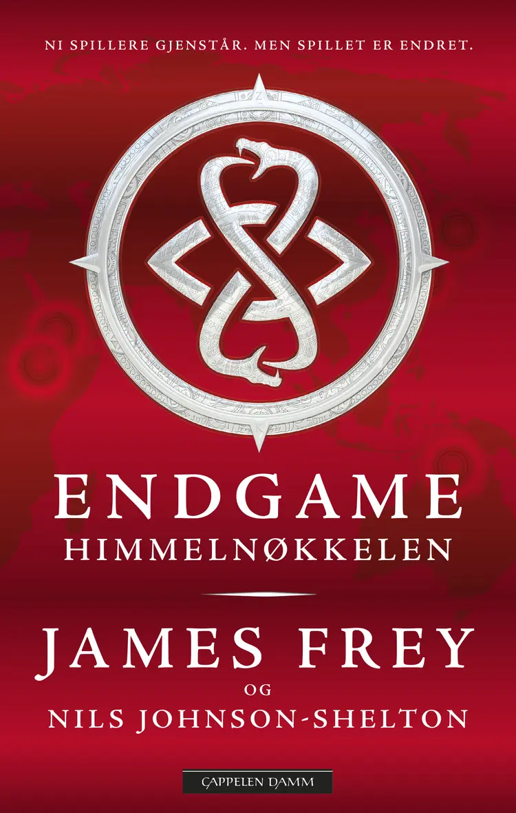 Omslag Endgame. Bok 2. Himmelnøkkelen av James Frey og Nils Johnson-Shelton (Ebok)