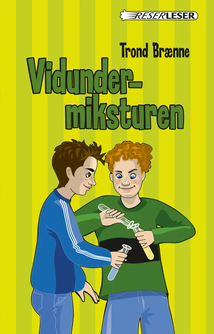 Omslag Vidundermiksturen av Trond Brænne (Innbundet)