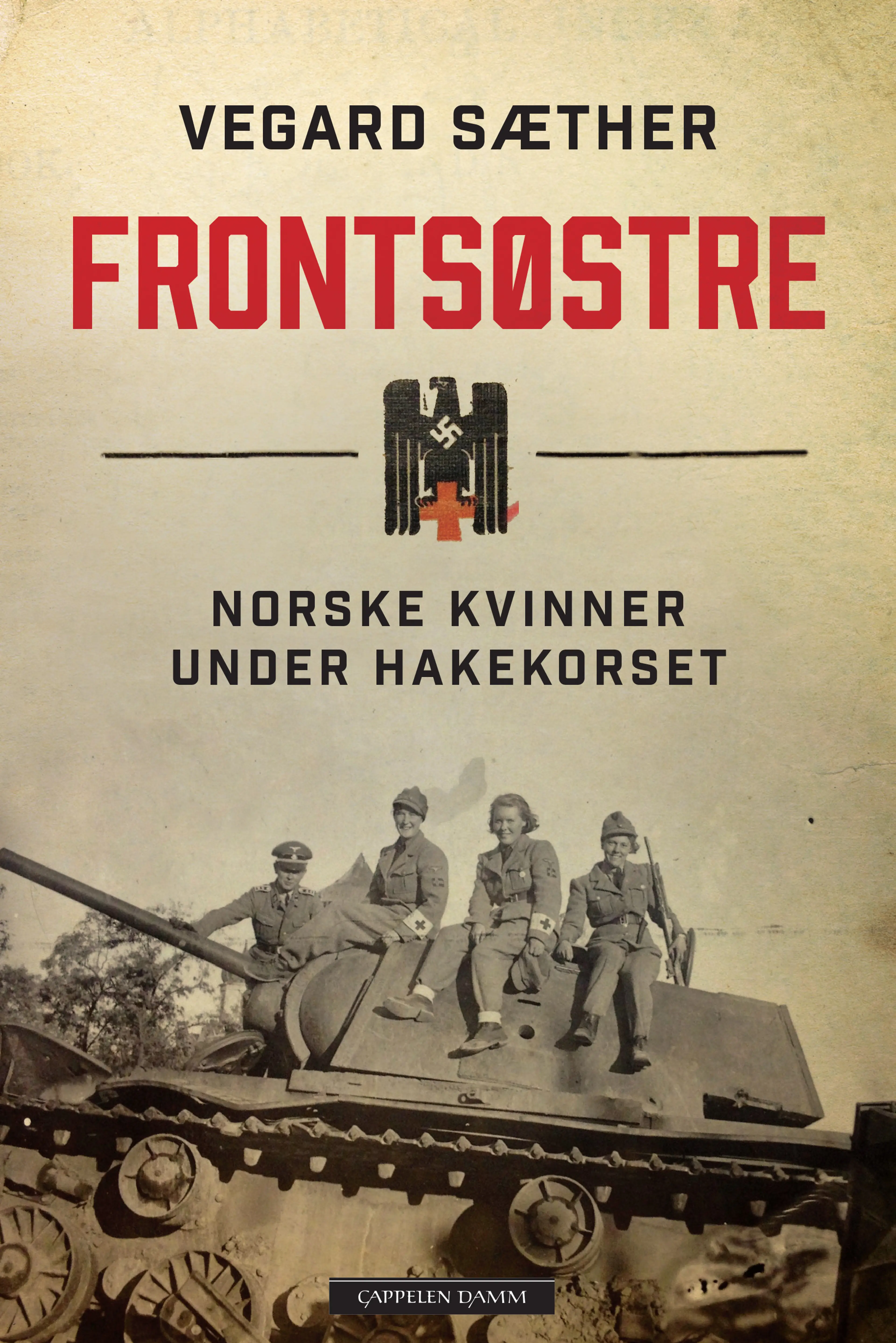 Omslag Frontsøstre av Vegard Sæther (Ebok)