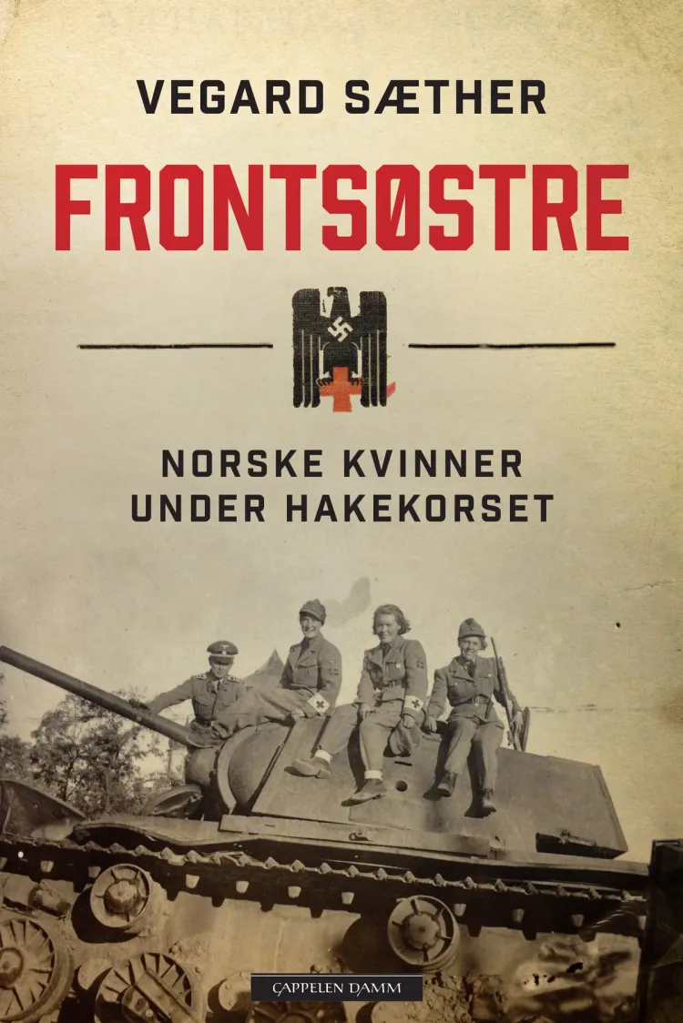 Omslag Frontsøstre av Vegard Sæther (Ebok)
