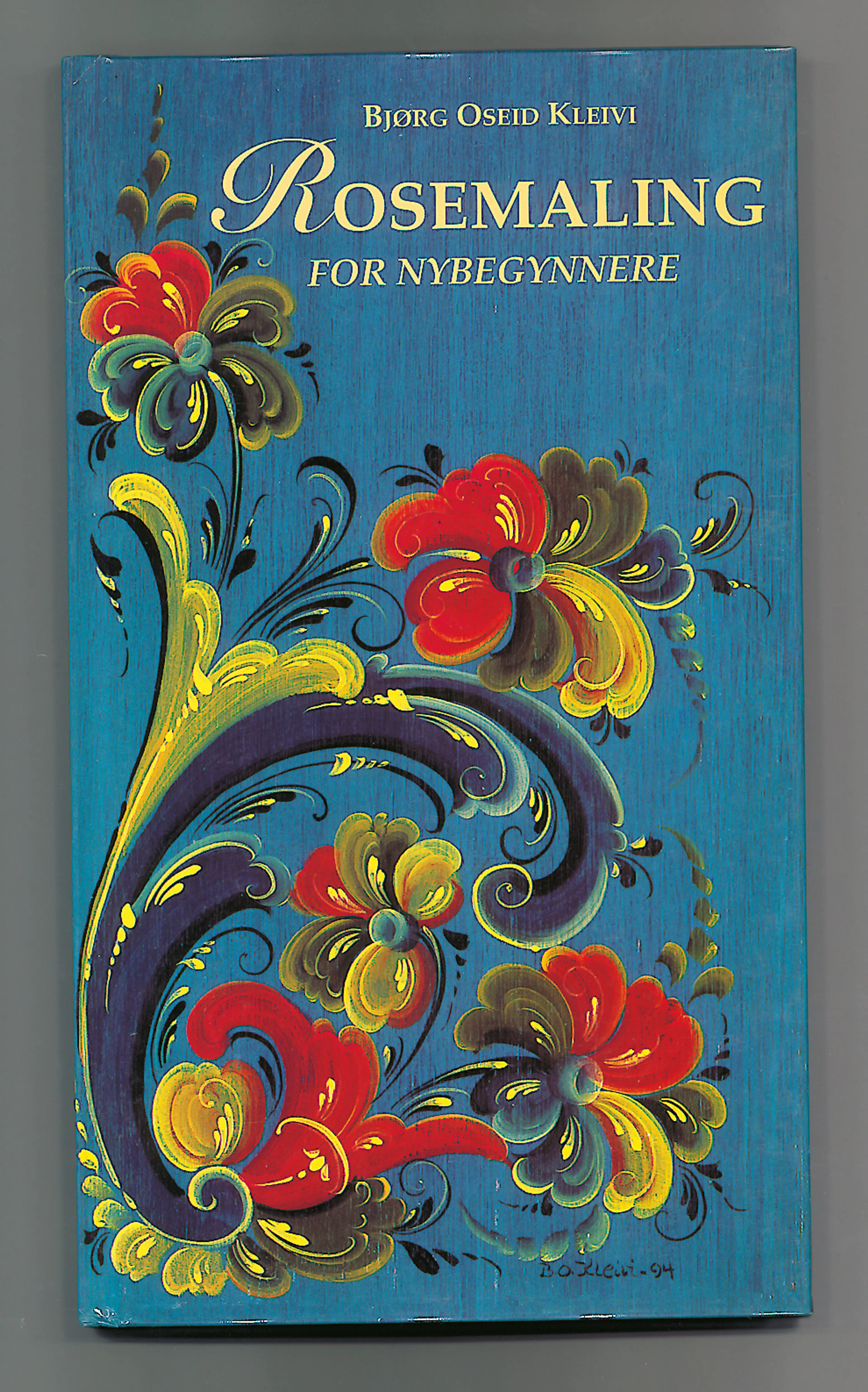 Omslag Rosemaling for nybegynnere av Kleivi O B (Innbundet)