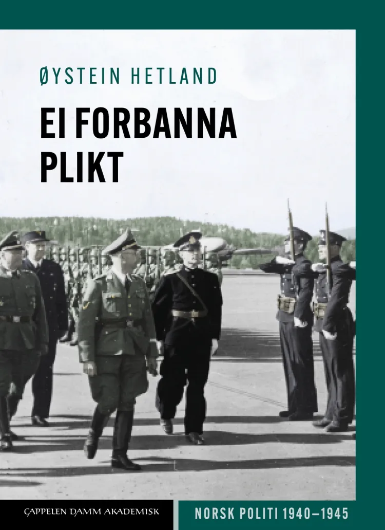 Omslag Ei forbanna plikt av Øystein Hetland (Innbundet)