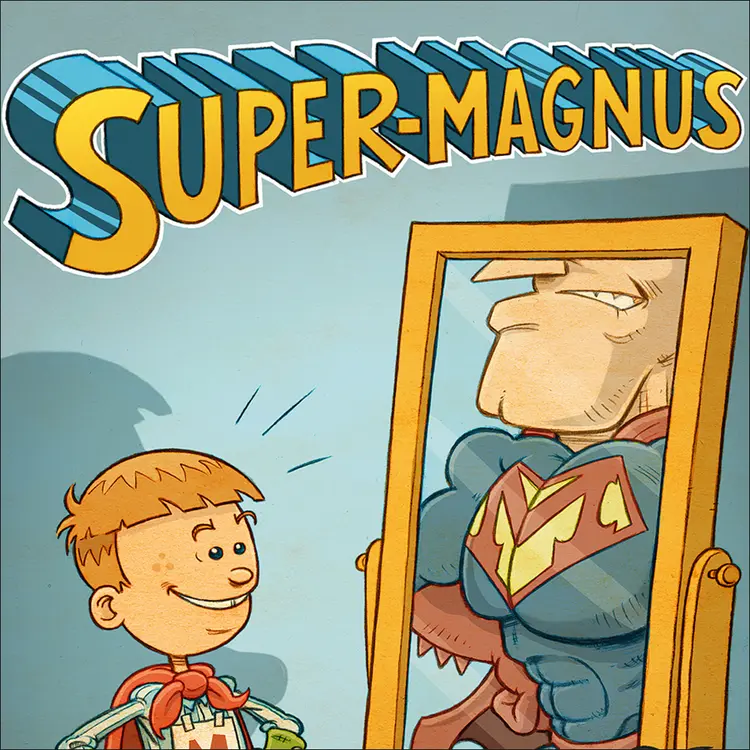 Omslag Super-Magnus av Jan Grue (Lydbok)