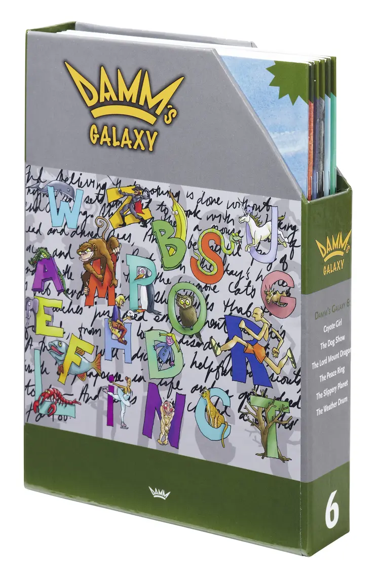 Omslag Damm's Galaxy 6 (Eske)