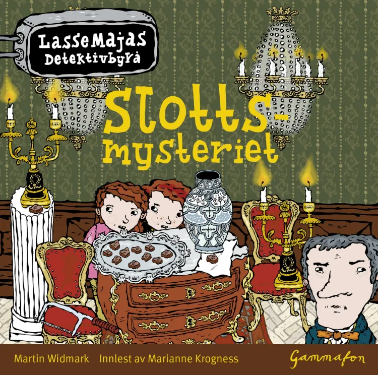 Omslag LasseMaja - Slottsmysteriet av Martin Widmark (Lydbok)