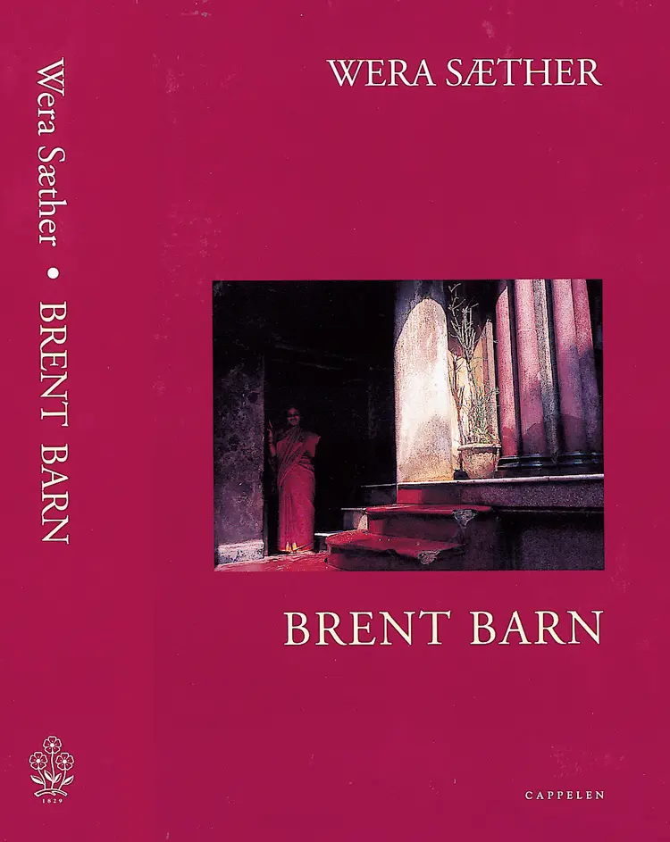 Omslag Brent barn av Wera Sæther (Innbundet)
