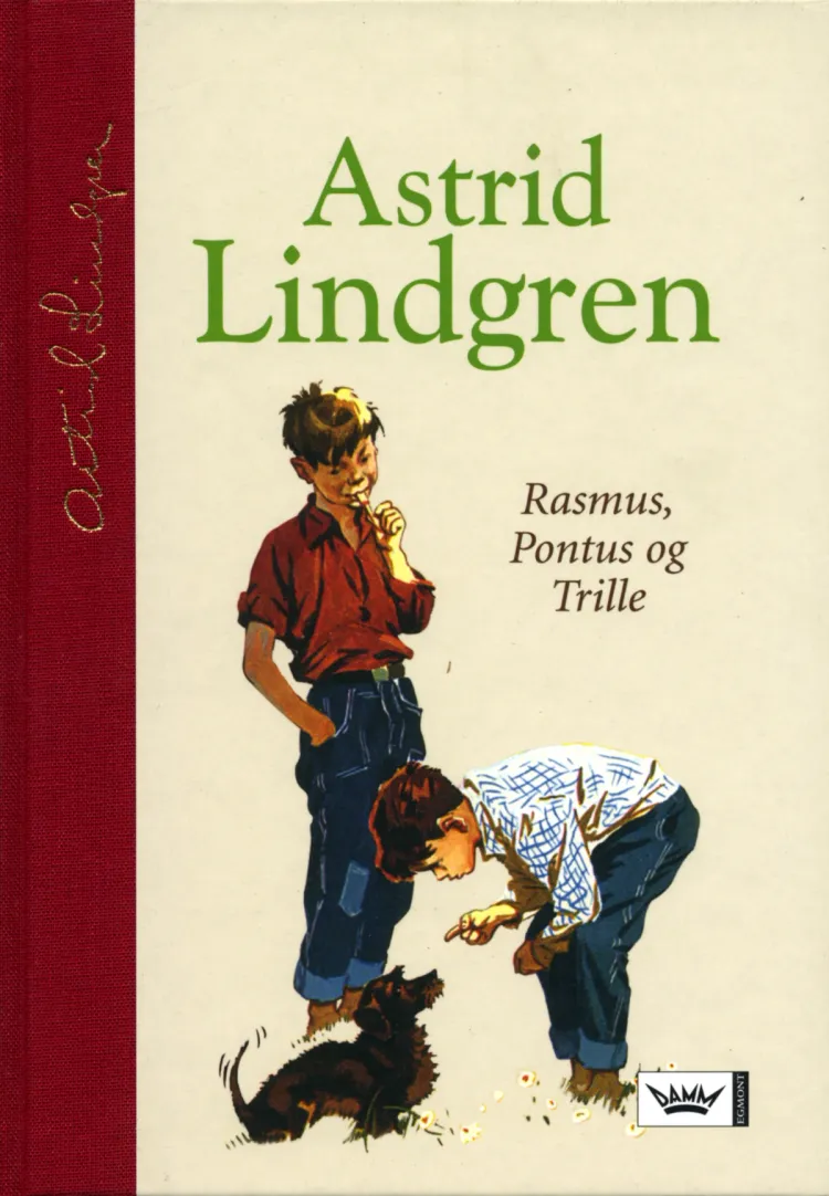 Omslag Rasmus, Pontus og Trille av Astrid Lindgren (Innbundet)