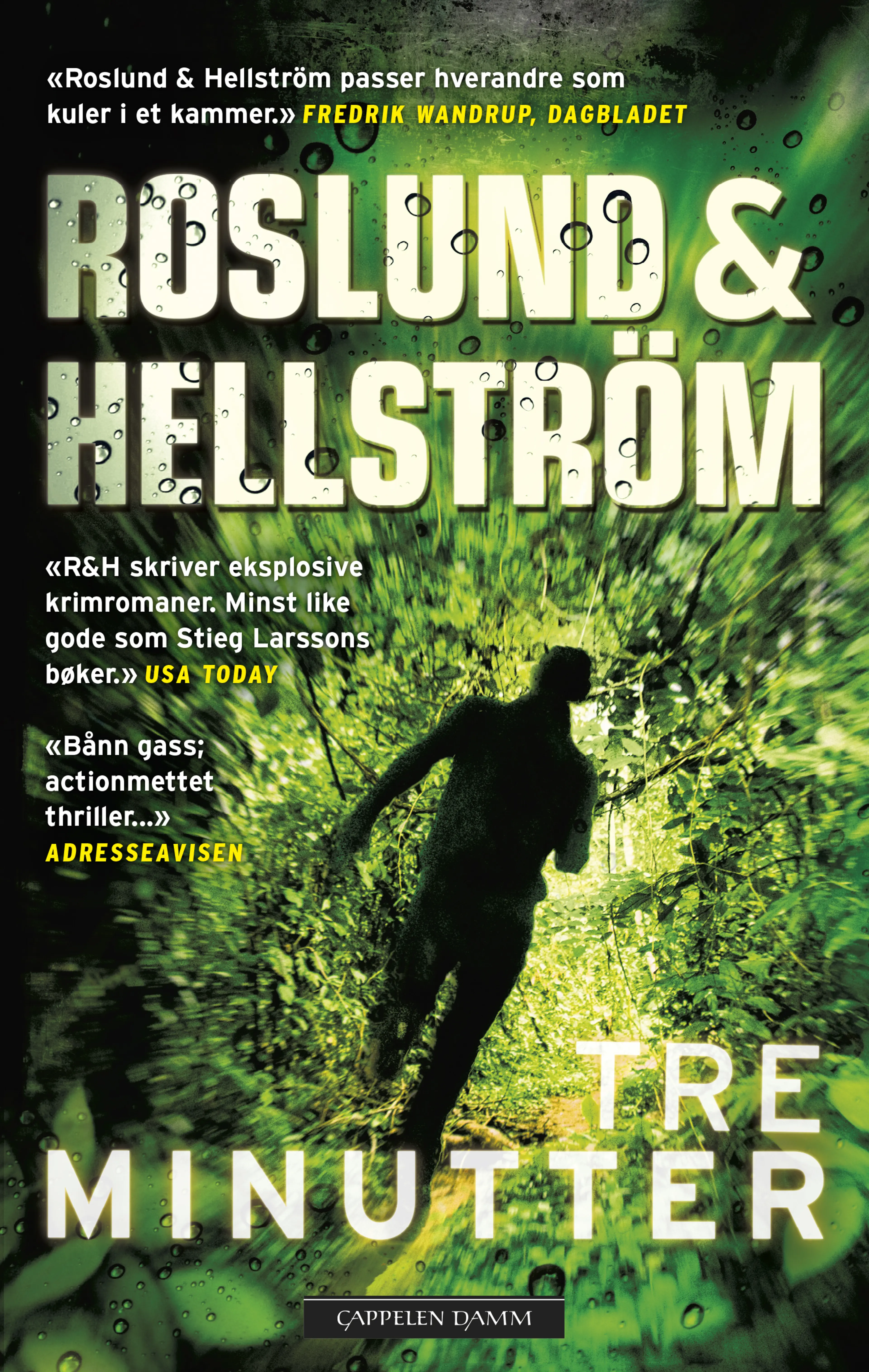 Omslag Tre minutter av Roslund &amp; Hellström (Heftet)
