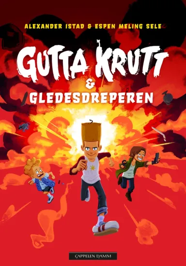 Omslag Gutta Krutt og gledesdreperen av Alexander Istad (Ebok)
