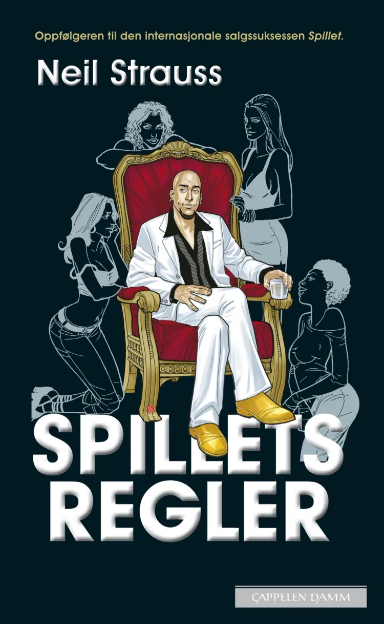 Omslag Spillets regler av Neil Strauss (Heftet)