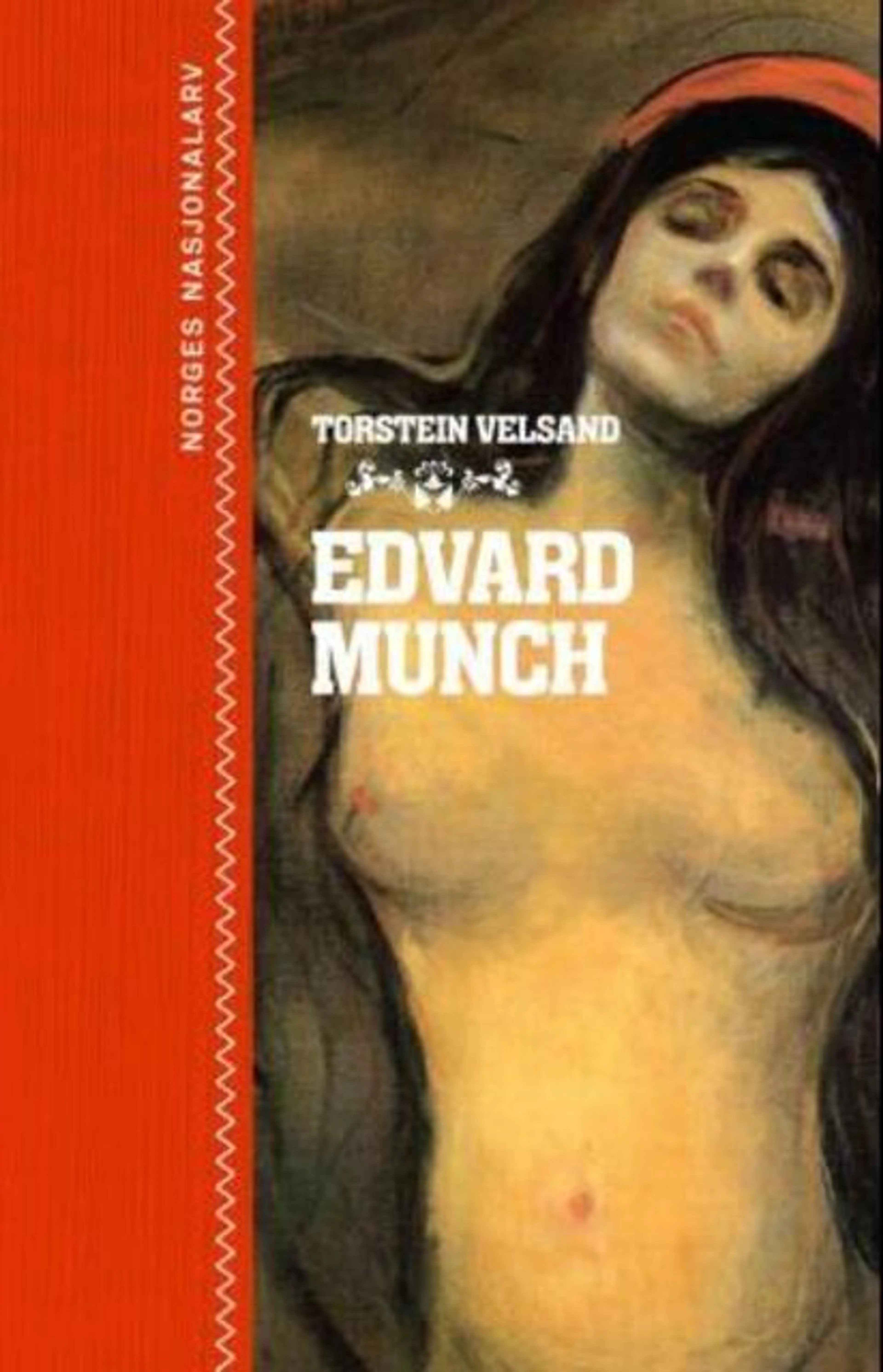 Omslag Edvard Munch av Torstein Velsand (Ebok)