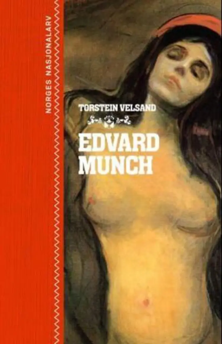 Omslag Edvard Munch av Torstein Velsand (Ebok)