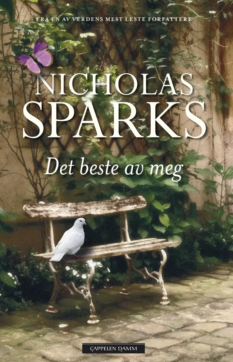 Omslag Det beste av meg av Nicholas Sparks (Innbundet)