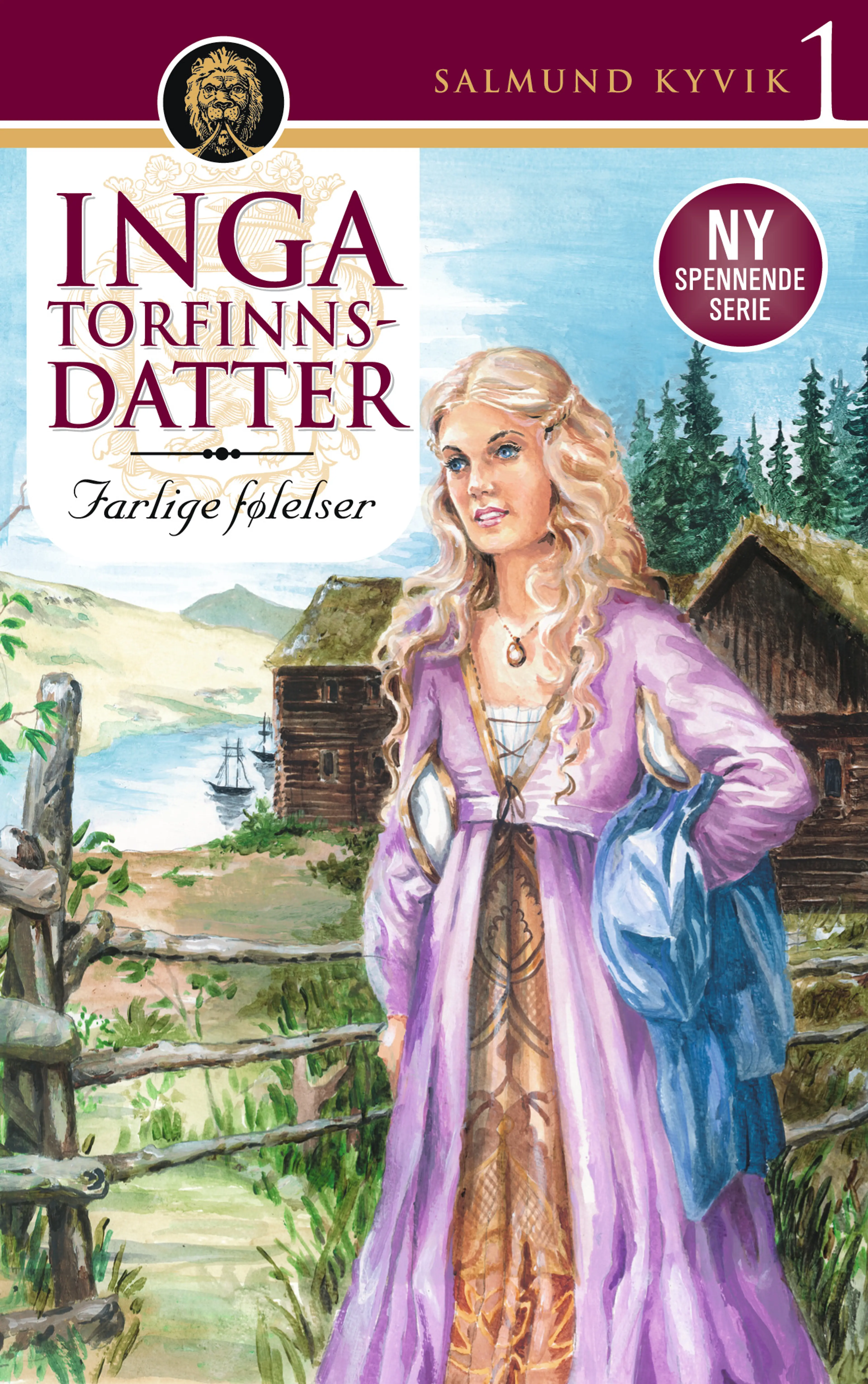 Omslag Farlige følelser av Salmund Kyvik (Ebok)