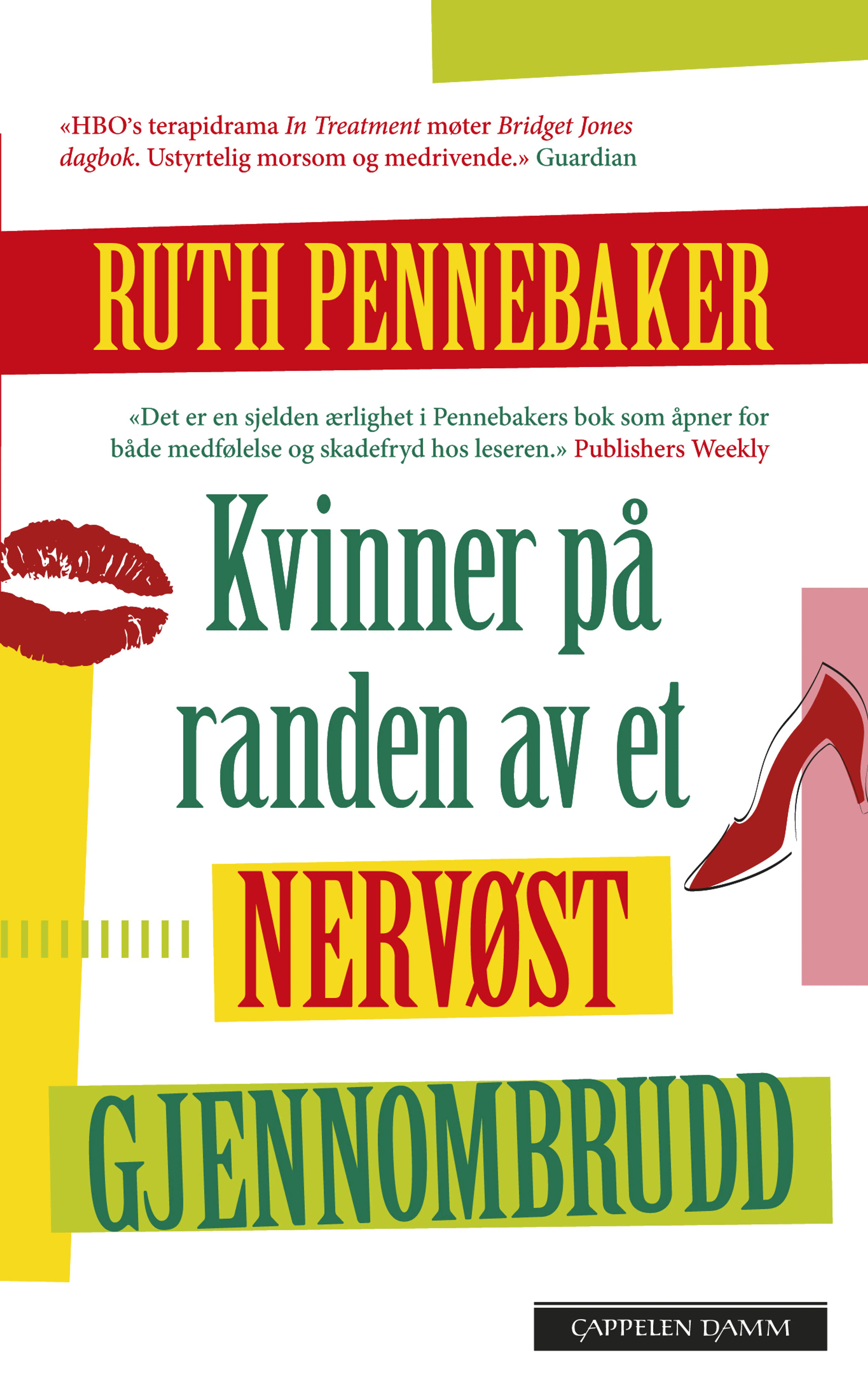 Omslag Kvinner på randen av et nervøst gjennombrudd av Ruth Pennebaker (Heftet)