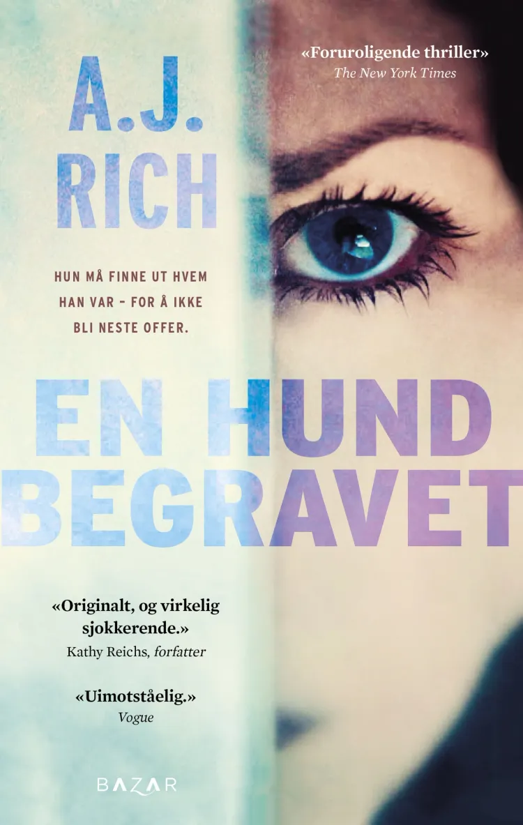 Omslag En hund begravet av A.J. Rich (Innbundet)