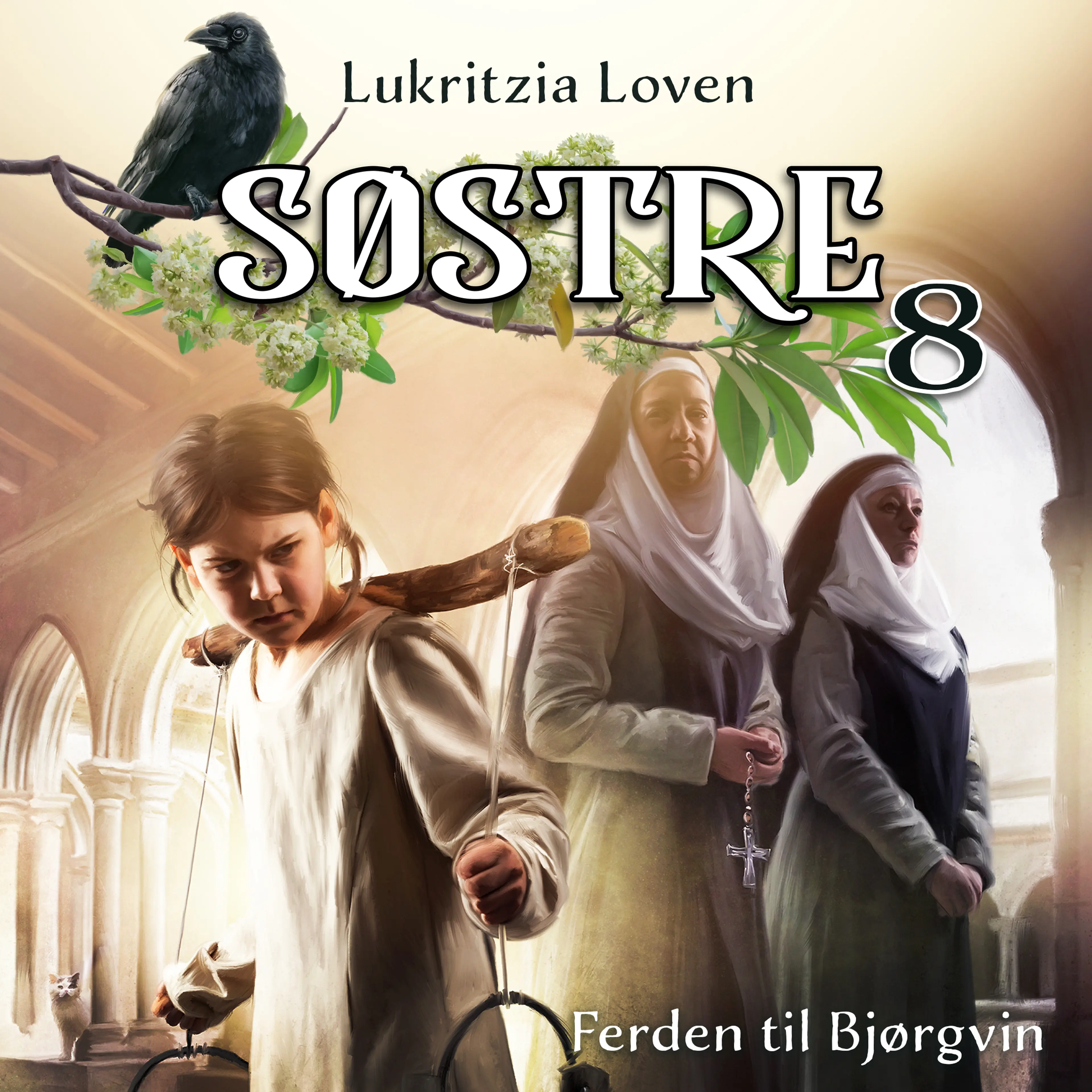 Omslag Ferden til Bjørgvin av Lukritzia Loven (Lydbok)