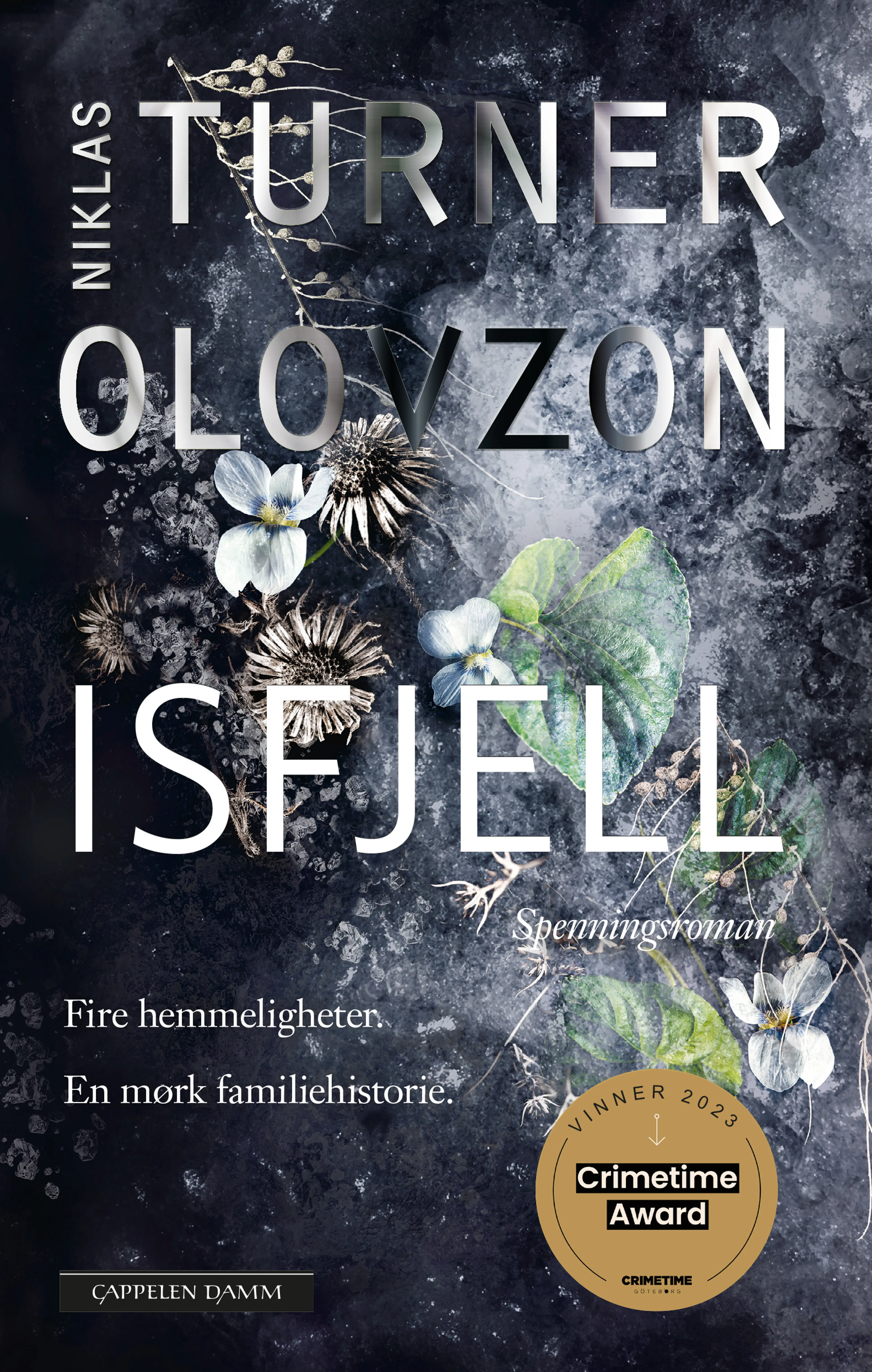 Omslag Isfjell av Niklas Turner Olovzon (Heftet)