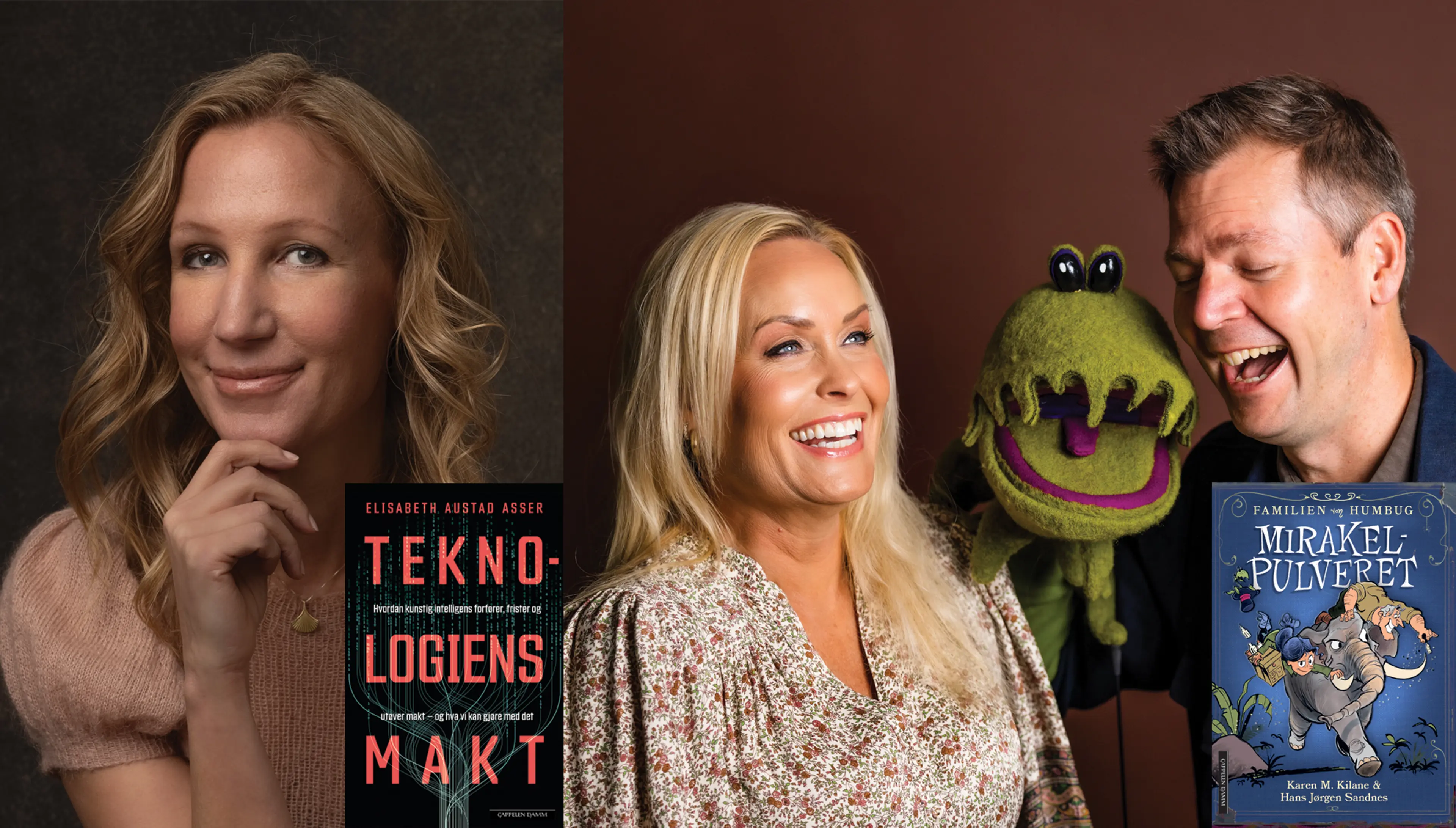 Elisabeth Austad Asser, Karen Margrete Kilane og Hans Jørgen Sandnes