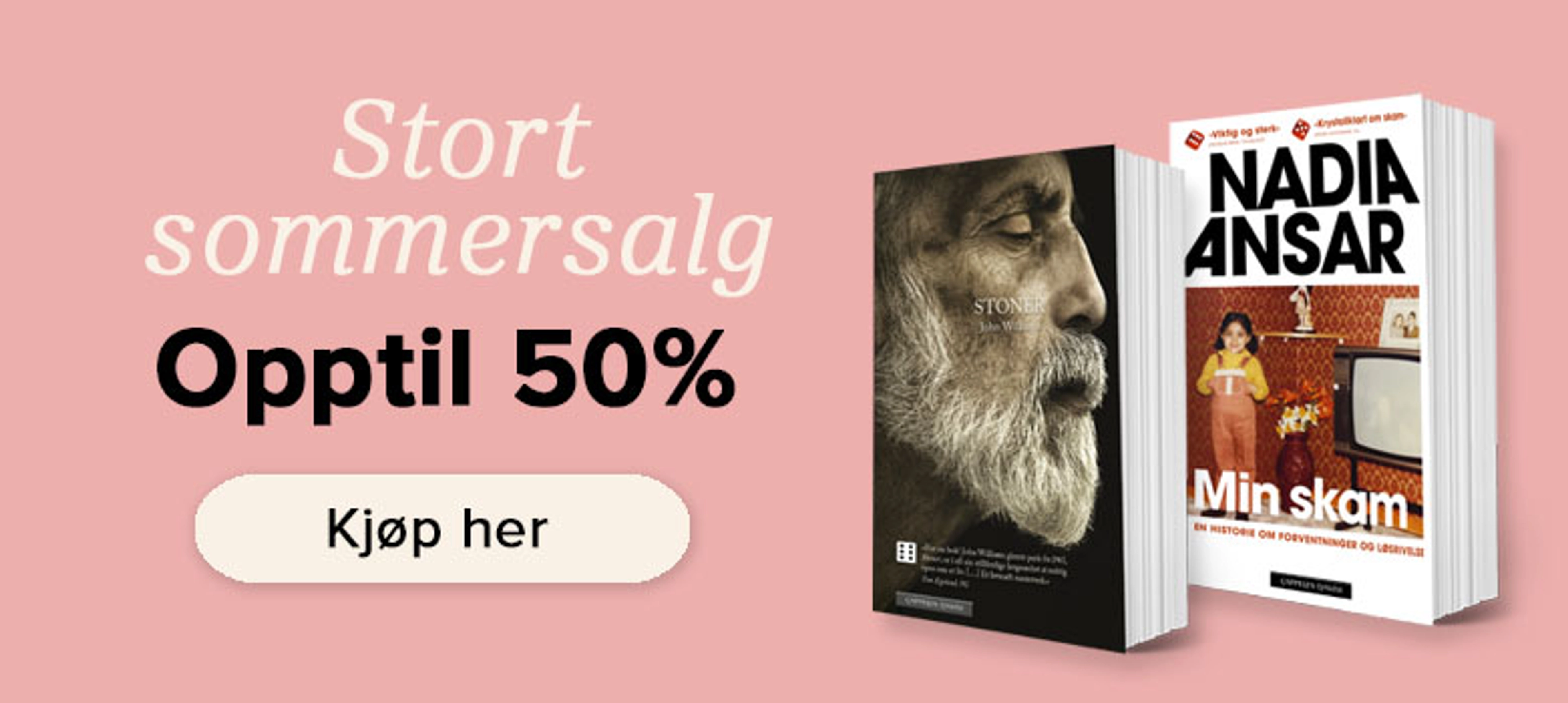 Stort sommersalg - Opptil 50%