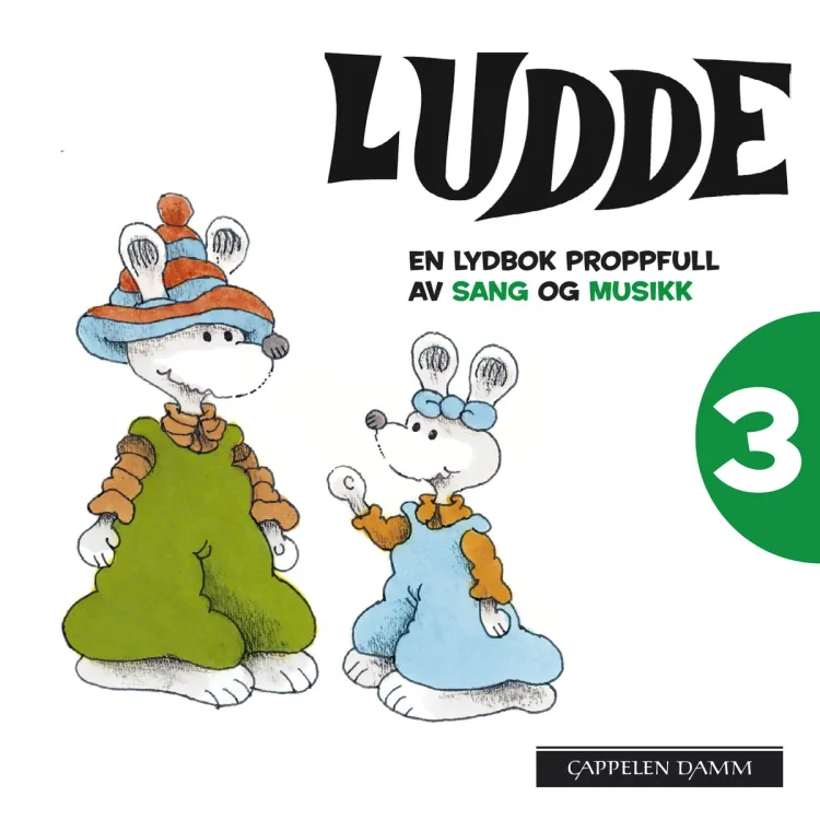 Omslag Ludde 3 av Ulf Löfgren (CD)