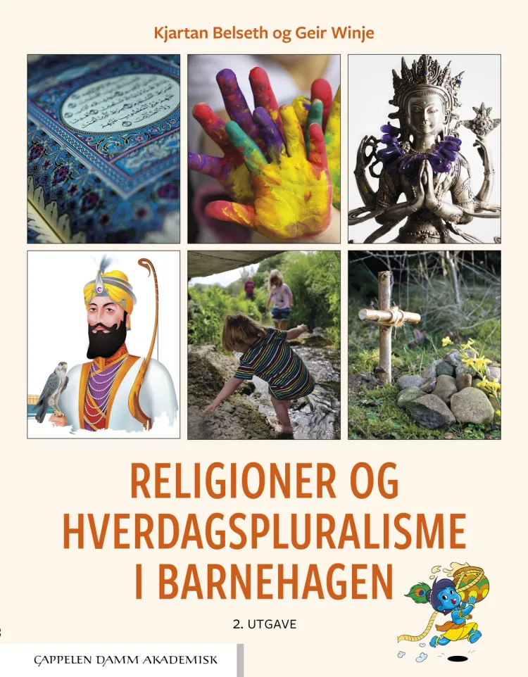 Omslag Religioner og hverdagspluralisme i barnehagen av Kjartan Belseth og Geir Winje (Heftet)
