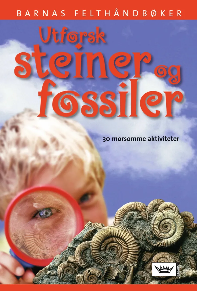 Omslag Utforsk steiner og fossiler av Ben Morgan (Heftet)