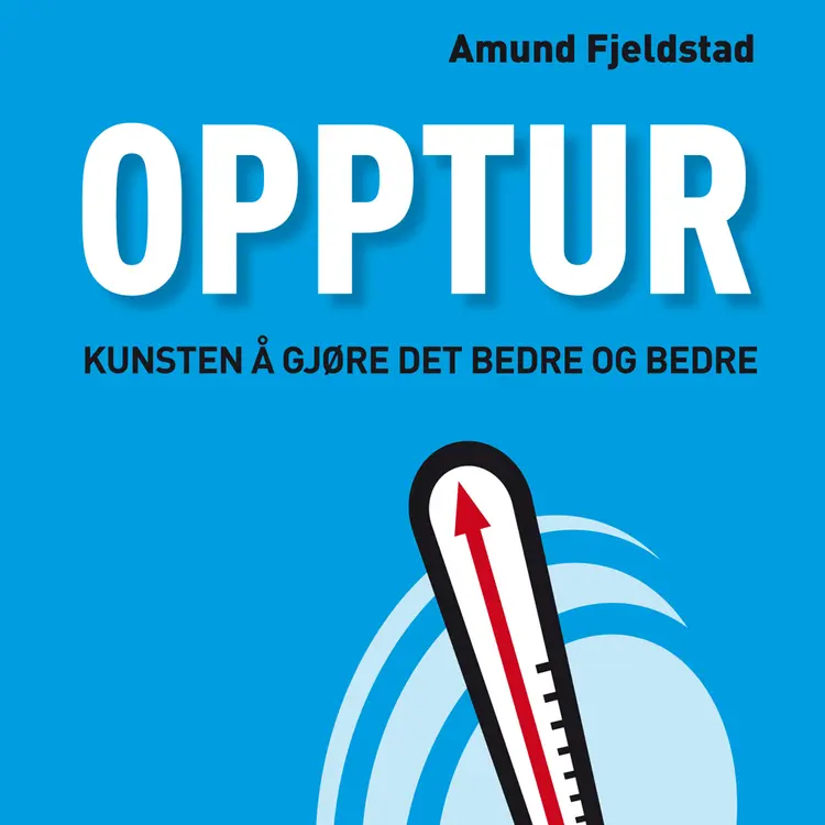 Omslag Opptur - Kunsten å gjøre det bedre og bedre av Amund Fjeldstad (Nedlastbar lydbok)