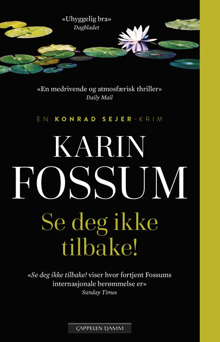 Omslag Se deg ikke tilbake av Karin Fossum (Heftet)